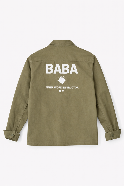 Veste BABA Olive - Dos